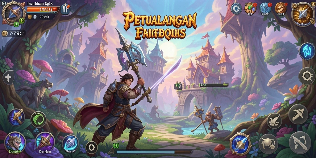 Gameplay seru dan grafis memukau dalam 77RP.