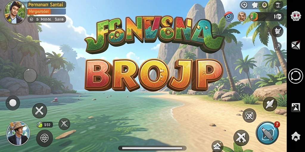 Gameplay seru dan menarik dalam BROJP.