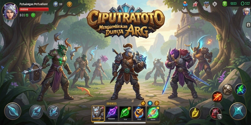 Tampilan aksi seru dalam game ARPG CIPUTRATOTO.