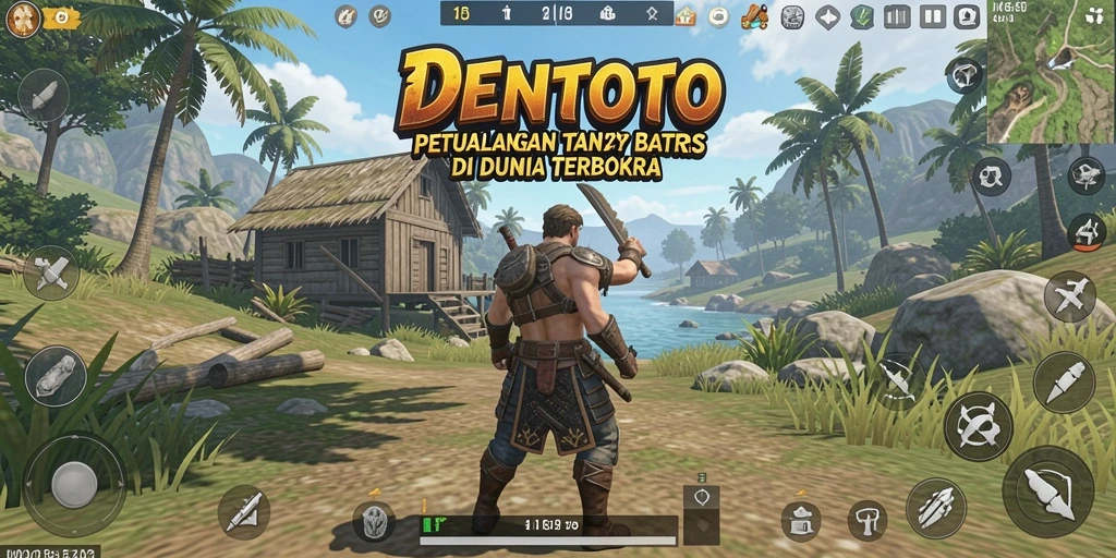 Gameplay seru dan petualangan di dunia terbuka DENTOTO.