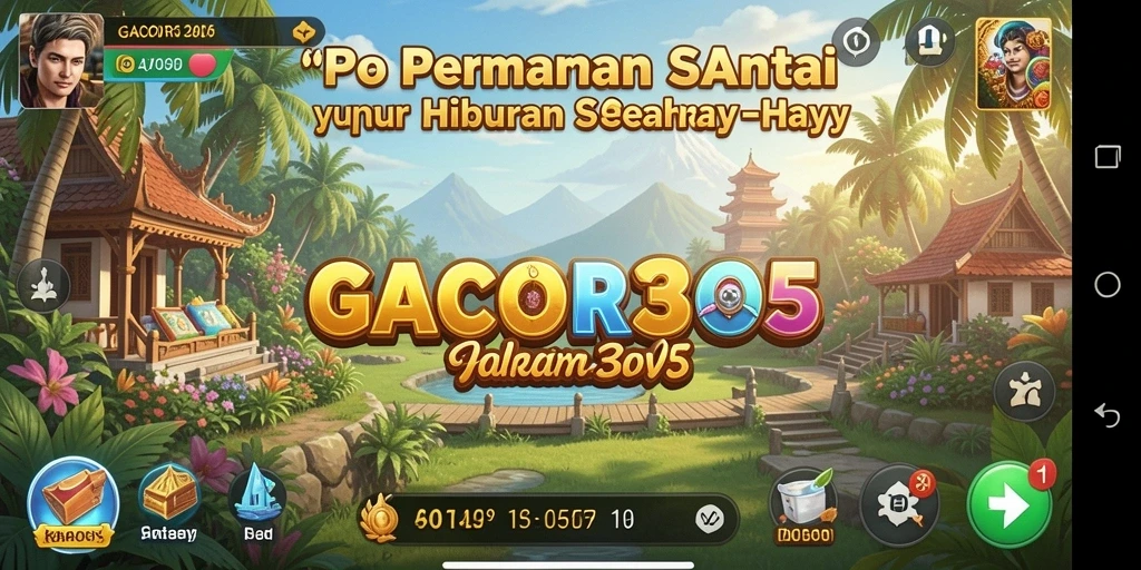 Screenshot GACOR305 yang menunjukkan gameplay seru dan menarik.