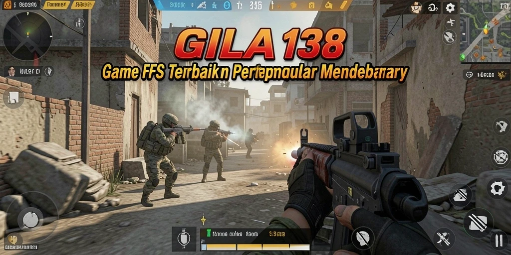 Tampilan luar biasa dari gameplay FPS GILA138.