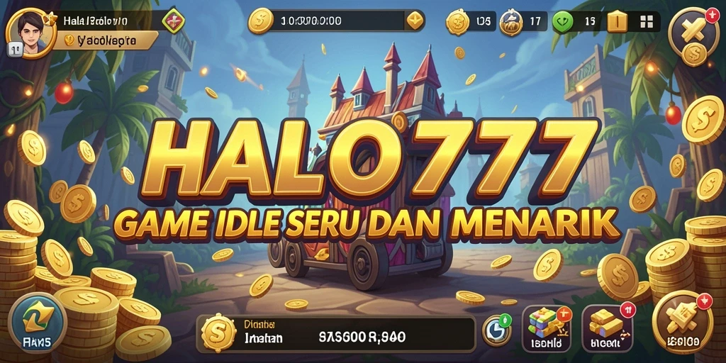 Tampilan gameplay HALO777 yang menarik dan seru.