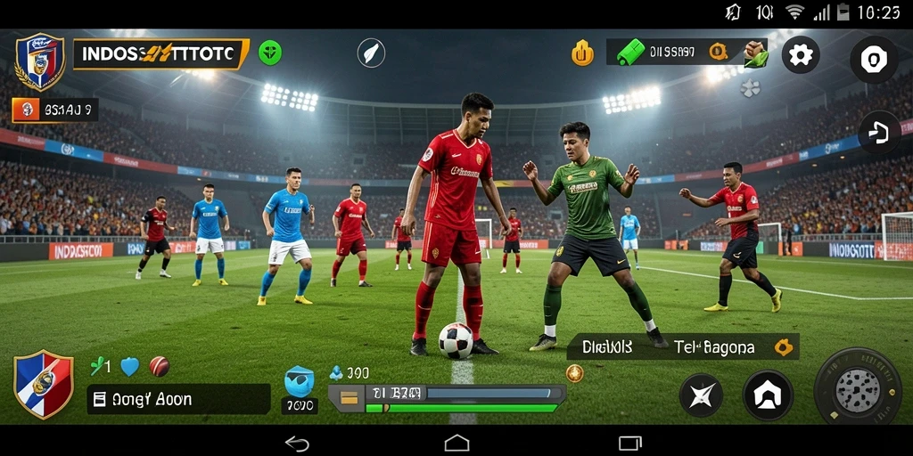 Tampilan gameplay seru dari INDOSATTOTO dalam pertandingan olahraga.