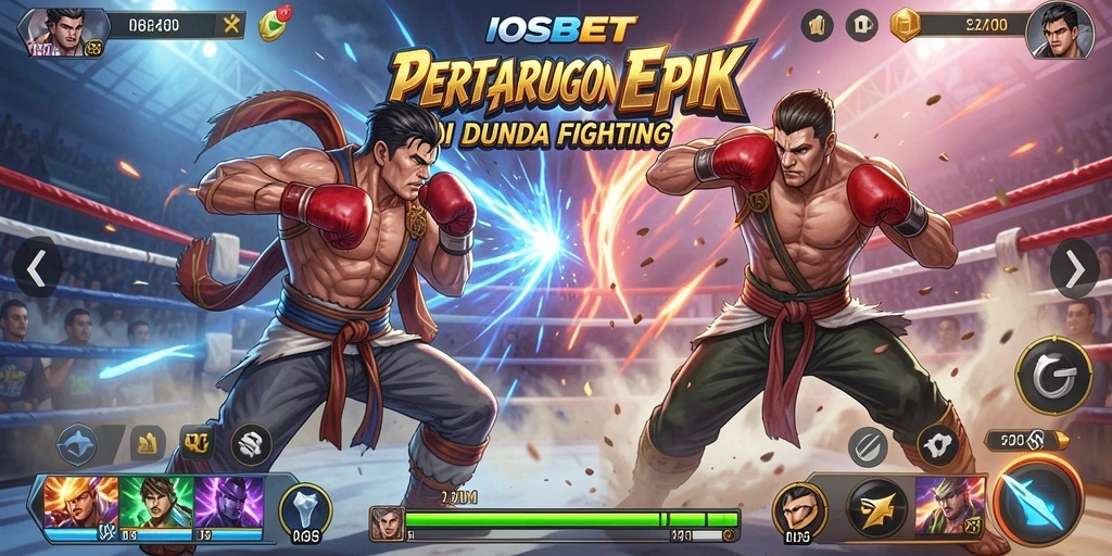 Screenshot gameplay <strong>IOSBET</strong> menampilkan pertarungan seru dengan grafis yang menakjubkan.
