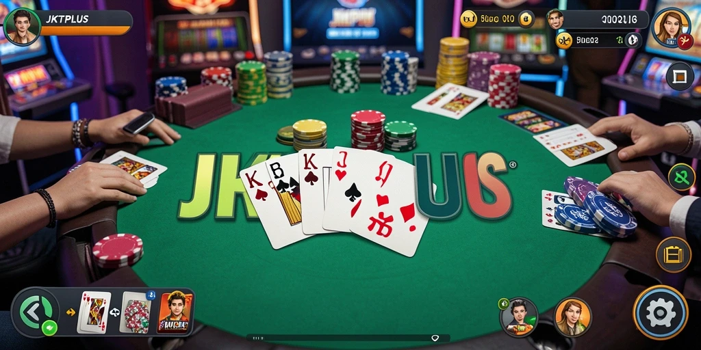 Screenshot gameplay menunjukkan keseruan bermain QiuQiu.