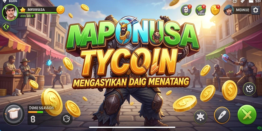 Tampilan gameplay MPONUSA yang menarik dan penuh strategi.