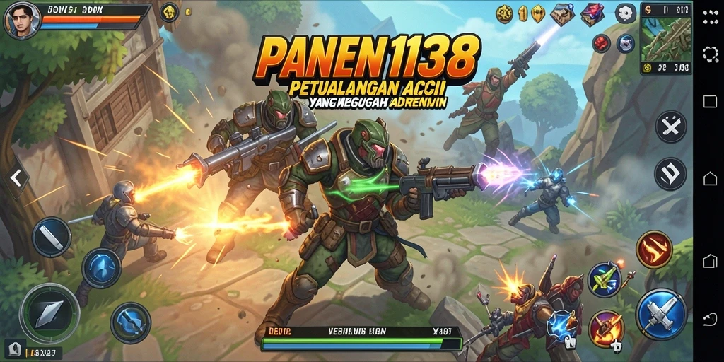 Tampilan gameplay seru dari PANEN138 saat beraksi.