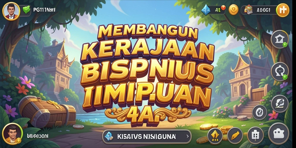 Tampilan gameplay PG11 yang menampilkan pengelolaan bisnis yang menarik.
