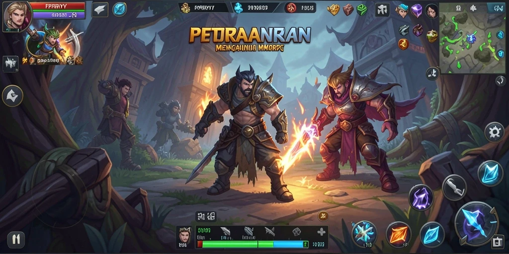 Gameplay memukau dari PPRRYY dalam dunia MMORPG.
