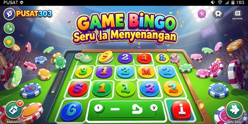 Tampilan gameplay PUSAT303 yang seru dan penuh warna.