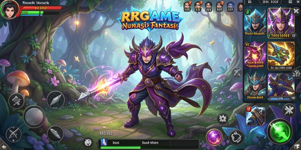 Screenshot RPGAME menampilkan gameplay Slot yang dinamis dengan grafik menarik.